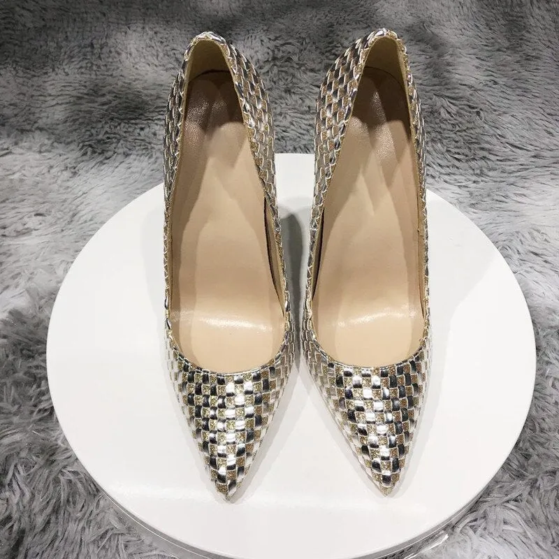 Bling Shiny Women's Stilettos High Heels