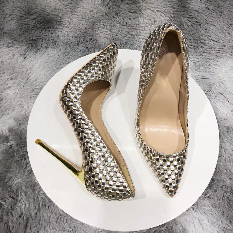 Bling Shiny Women's Stilettos High Heels