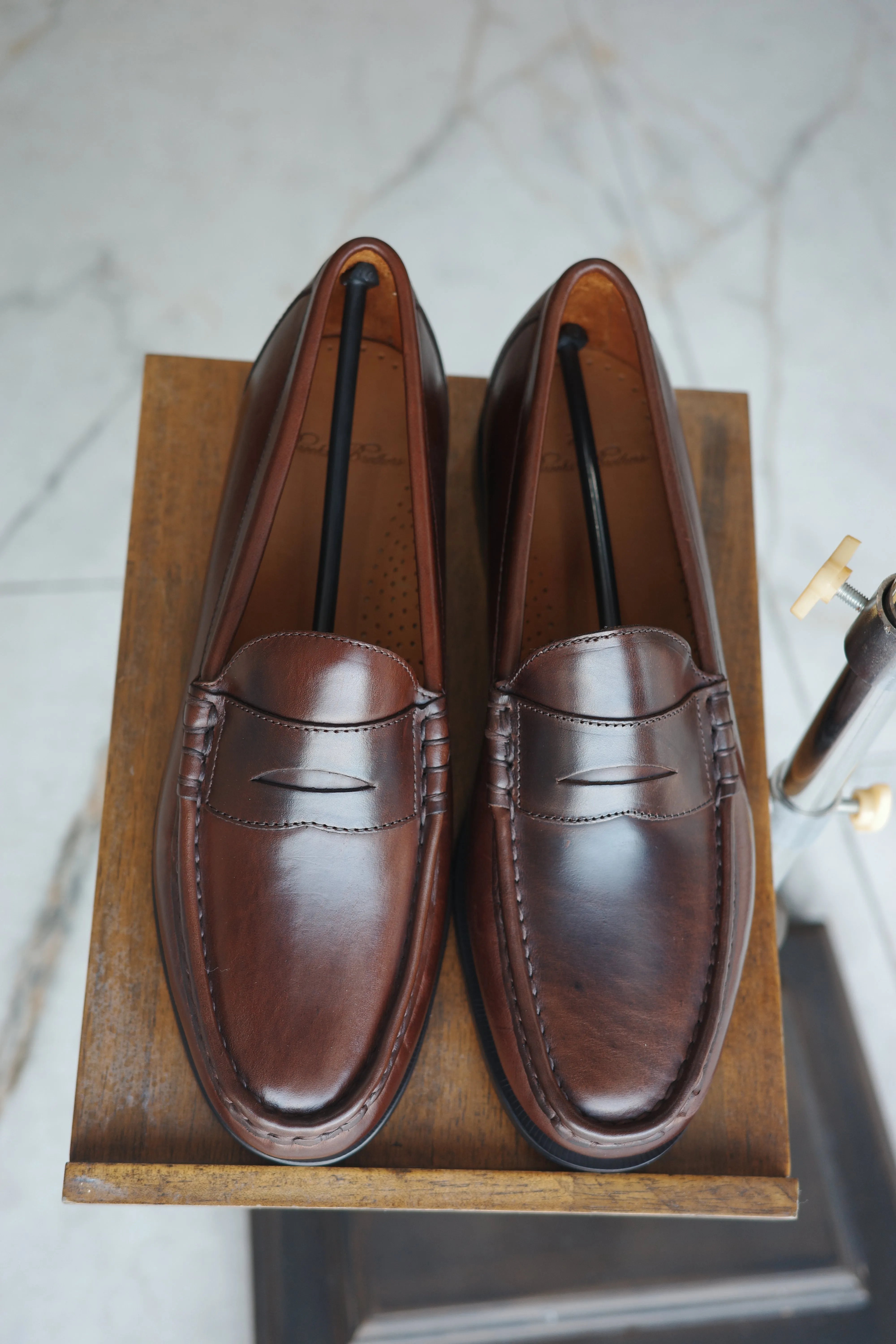 Brooks Brothers Penny Loafer Brown