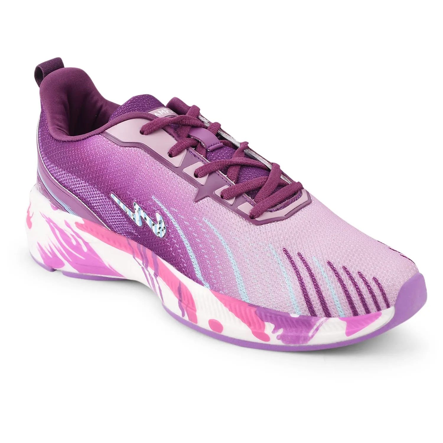 Campus Women's Camp Streak PRPL/Mauve Running Shoes - 6UK 22L-132