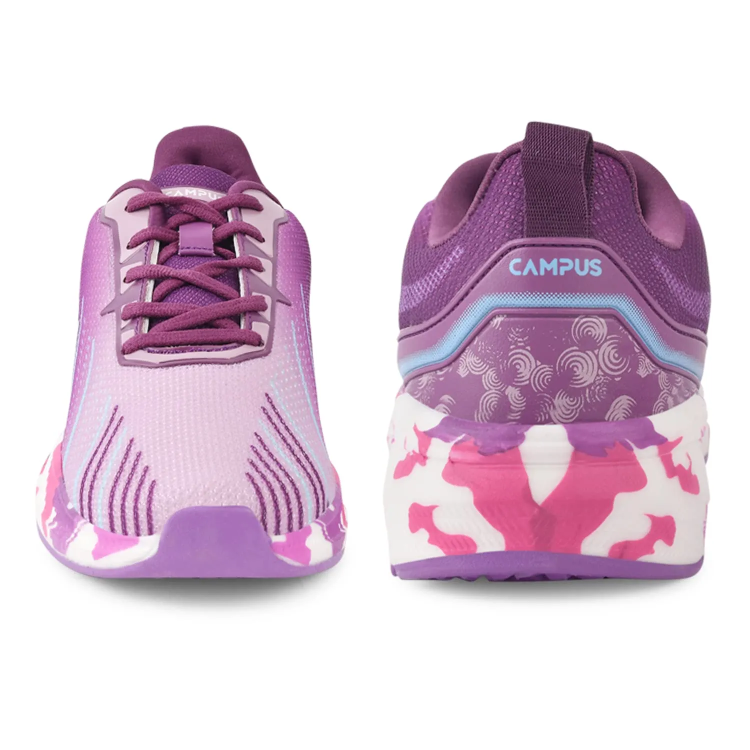 Campus Women's Camp Streak PRPL/Mauve Running Shoes - 6UK 22L-132