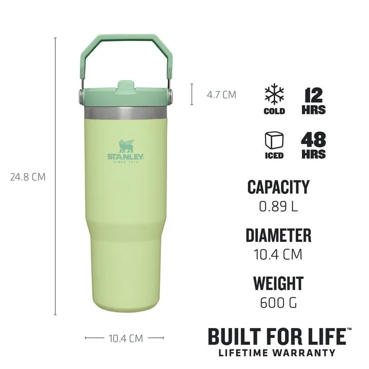 Classic IceFlow Flip Straw Tumbler - Citron