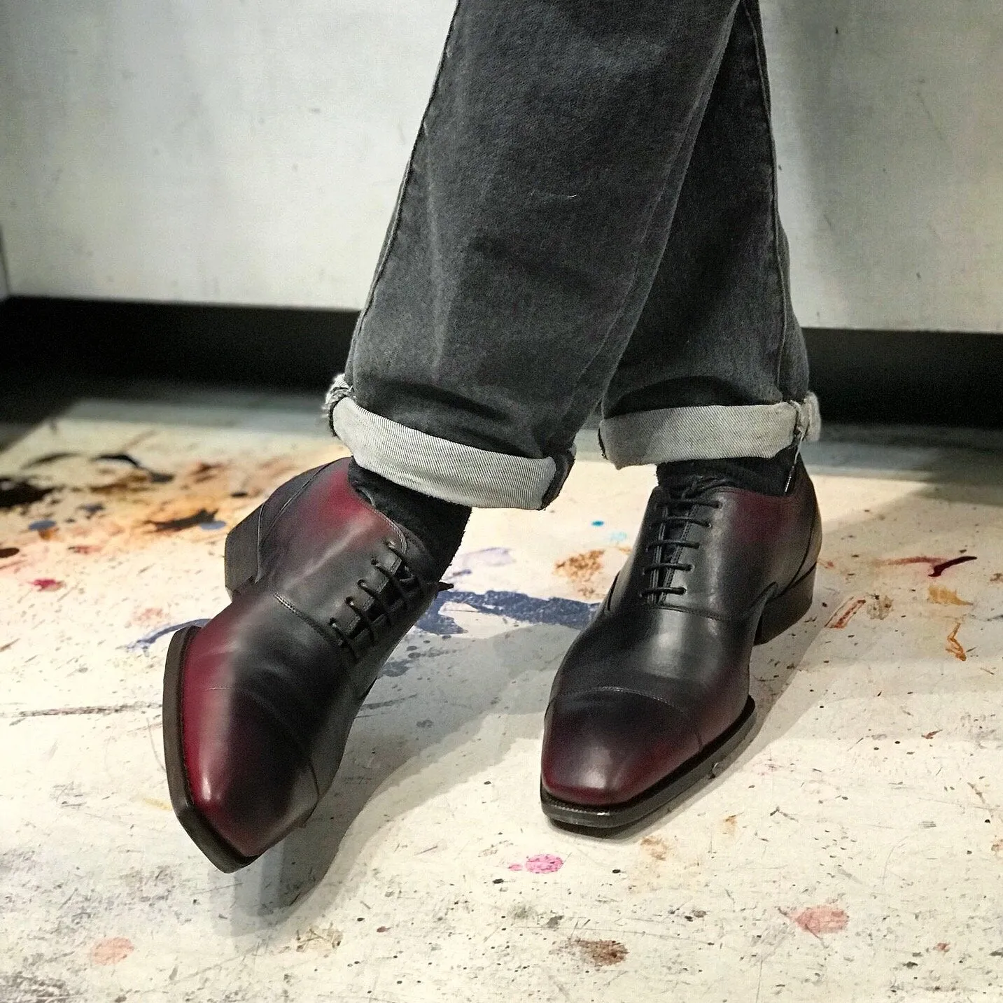 CR02 OXFORD PLAIN CAPTOE