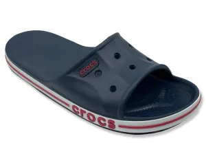 Crocs Bayaband Slide in Navy and Red For Men's
