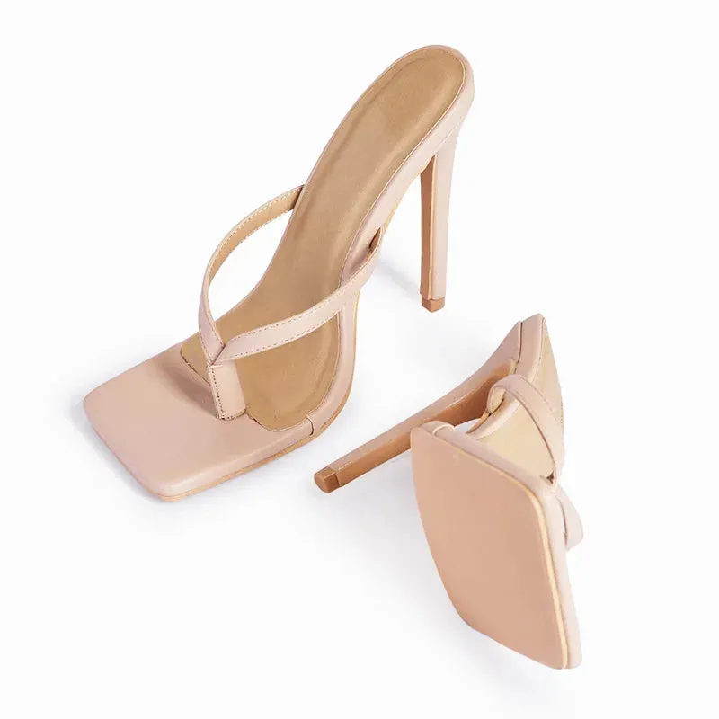 Flat Flip Stilettos Sandals