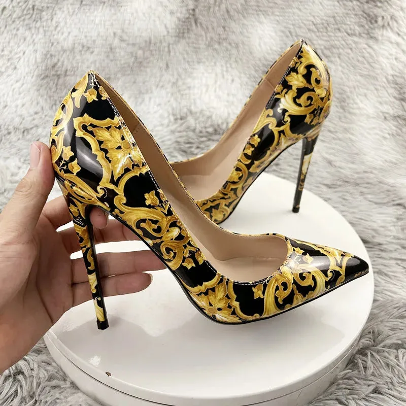 Graffiti Colorful Stilettos Heels