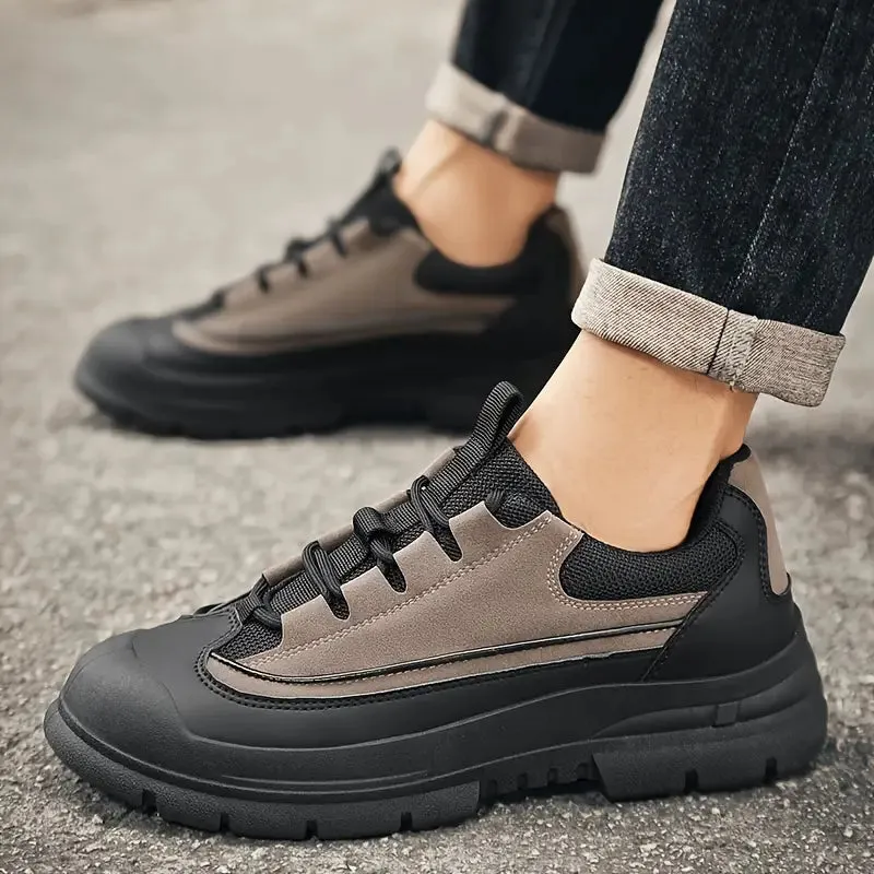 Heren wintersneakers - antislip, comfortabel, slip-on, lage top