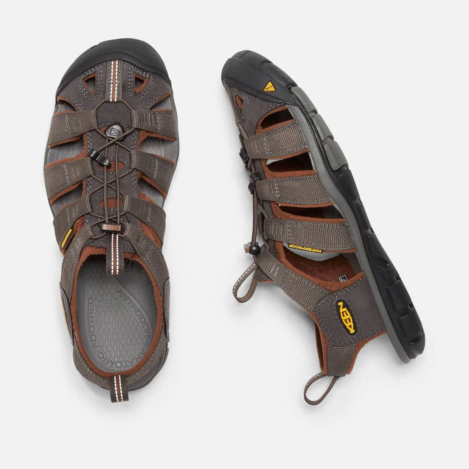 KEEN Mens Clearwater CNX Sandal -RAVEN