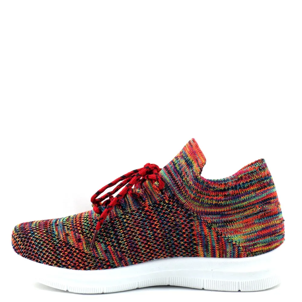 Outwoods by Pierre Dumas Closed Multi Colored Lace Up Sneakers - 81520