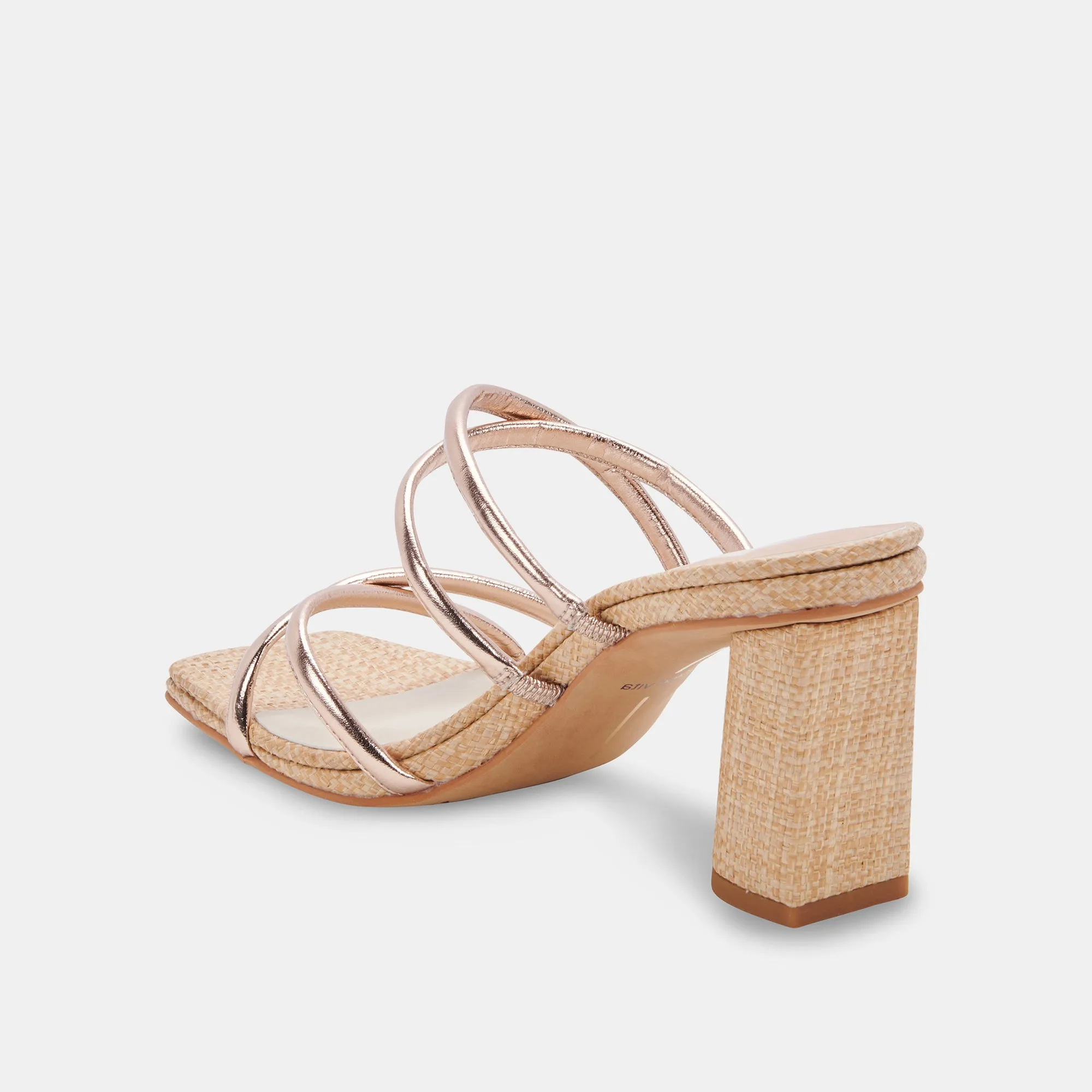 PATSI HEELS ROSE GOLD METALLIC STELLA