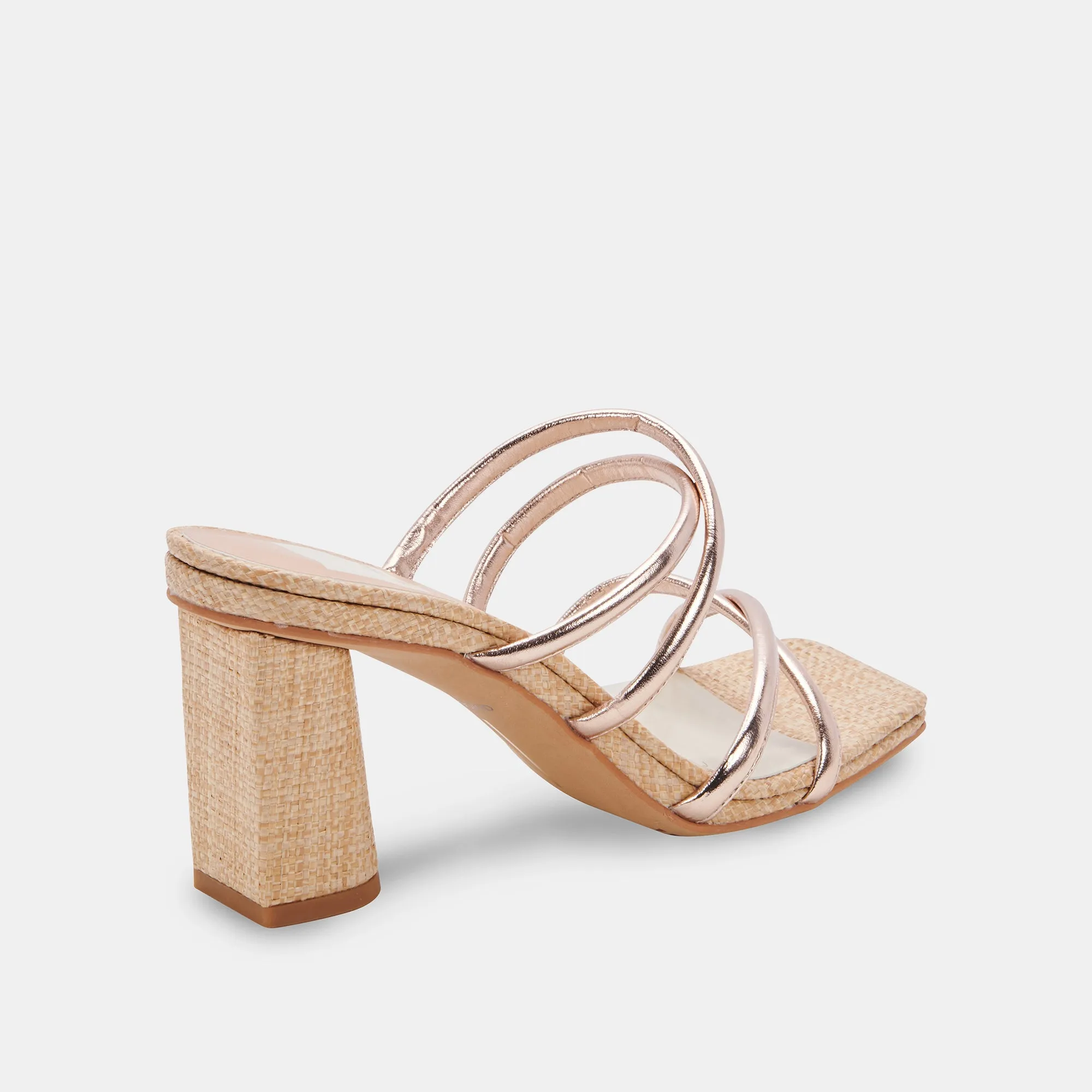 PATSI HEELS ROSE GOLD METALLIC STELLA