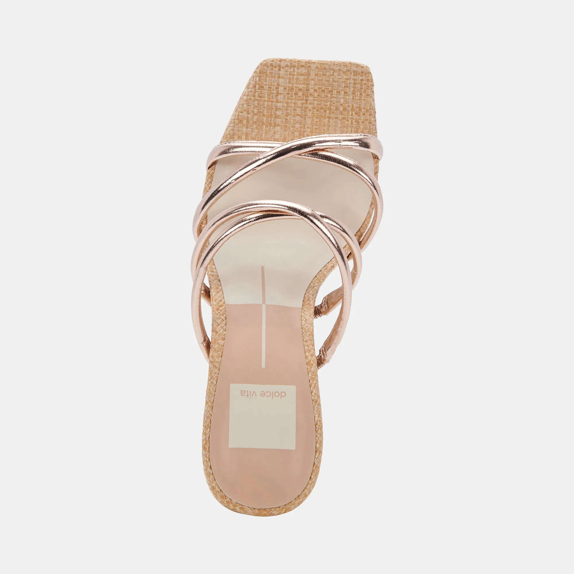 PATSI HEELS ROSE GOLD METALLIC STELLA