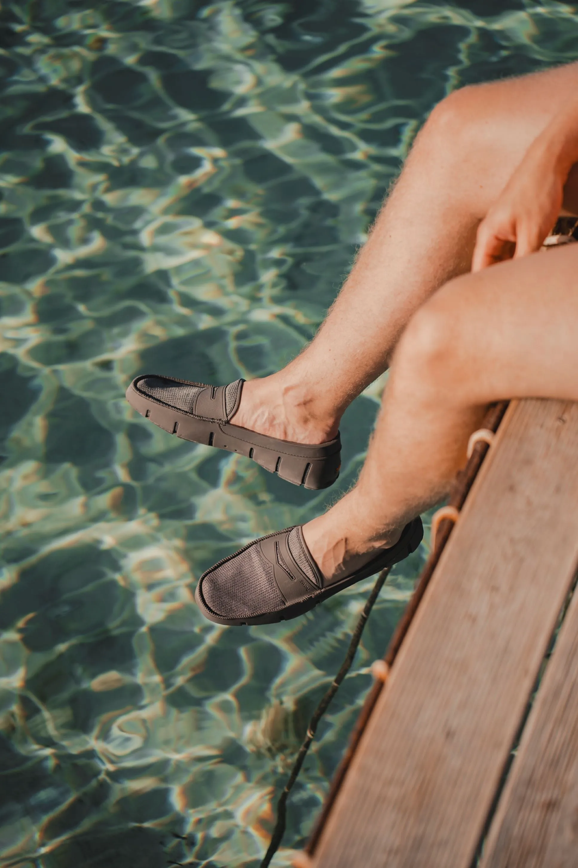 Penny Loafer in Charcoal