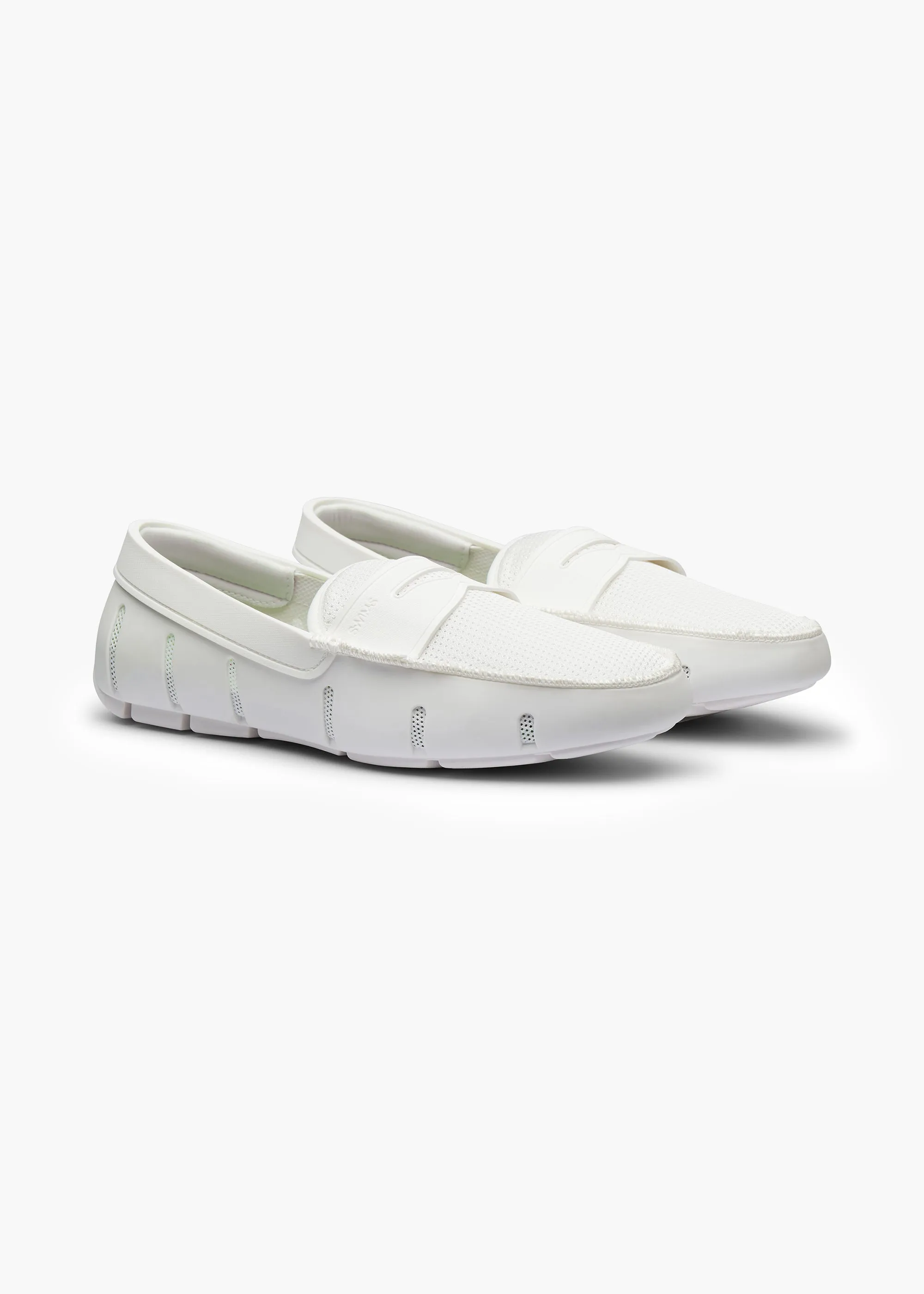 Penny Loafer in White