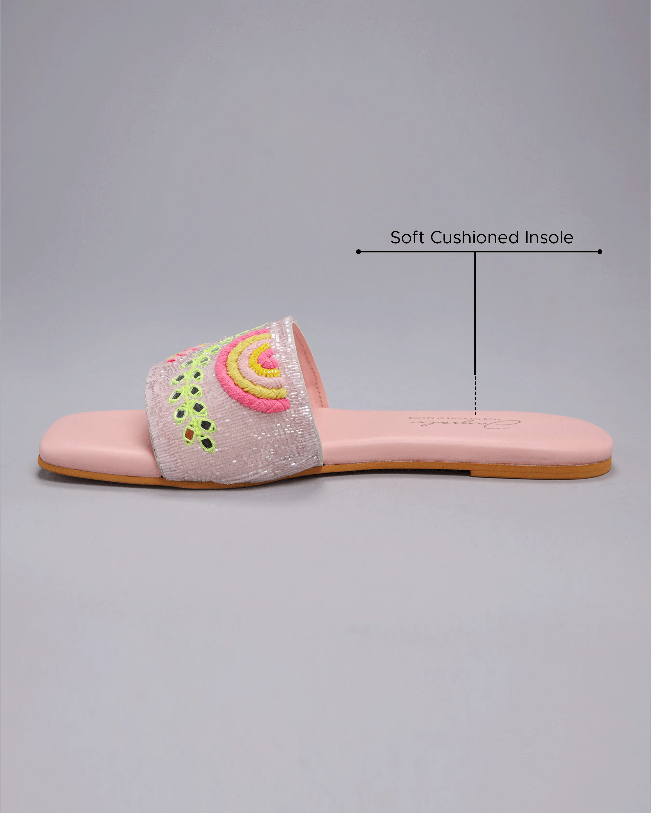 Pink Mystery Handcrafted Flats