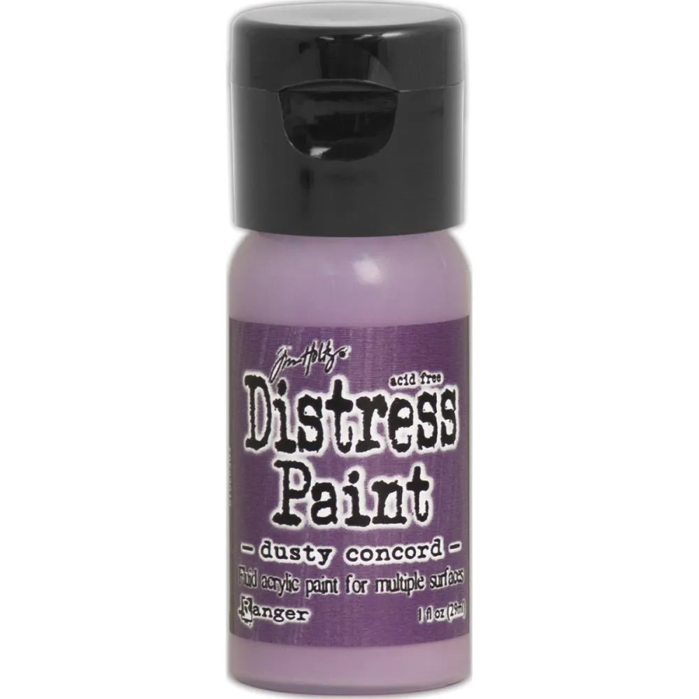 Tim Holtz Distress Paint Flip Top 1oz - Dusty Concord