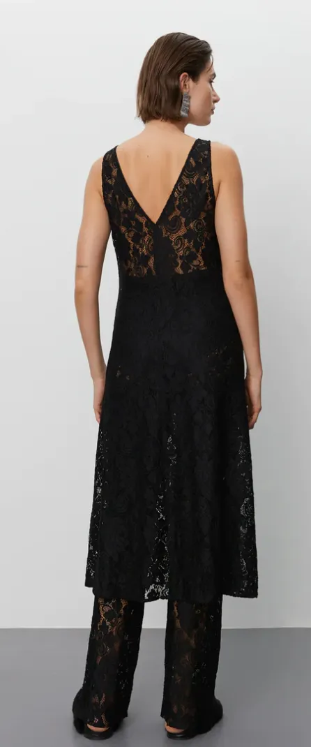 Tracy Dress Delicate Lace