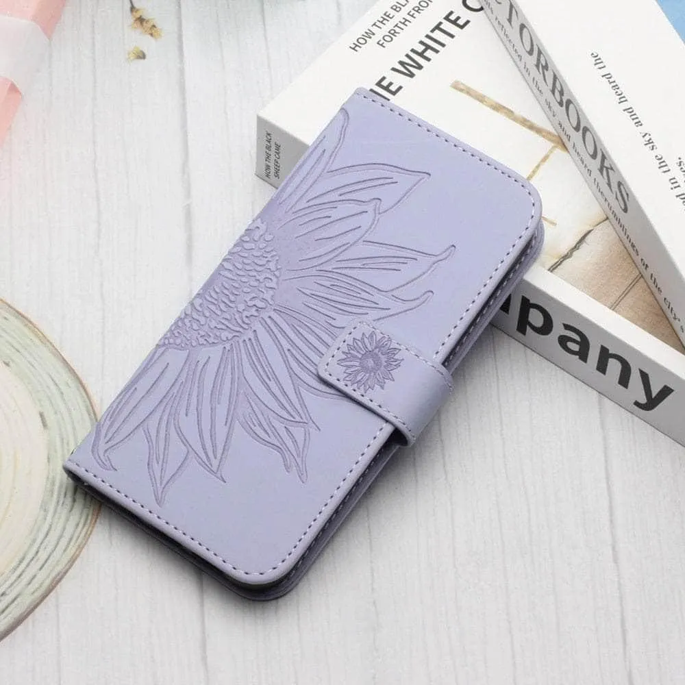 Vegan Leather Wallet Flip Galaxy S23 FE Case