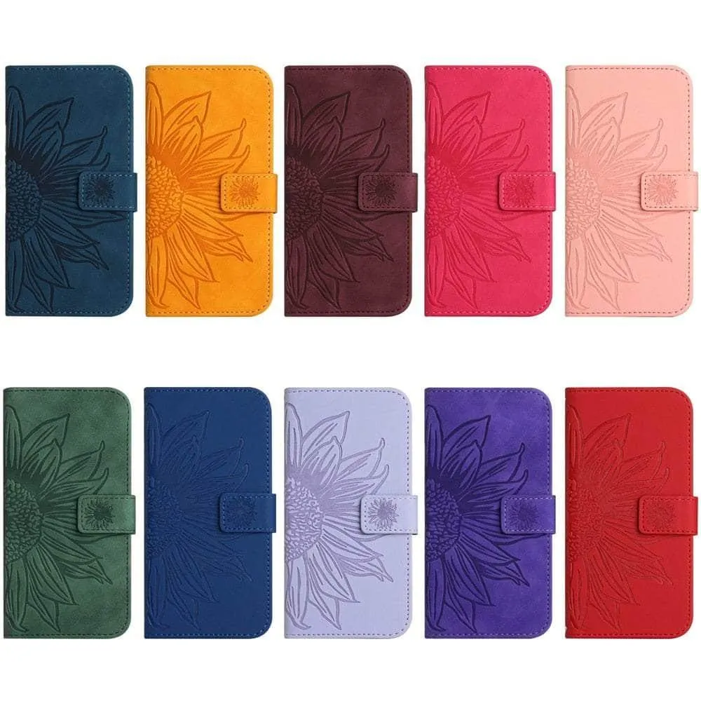Vegan Leather Wallet Flip Galaxy S23 FE Case