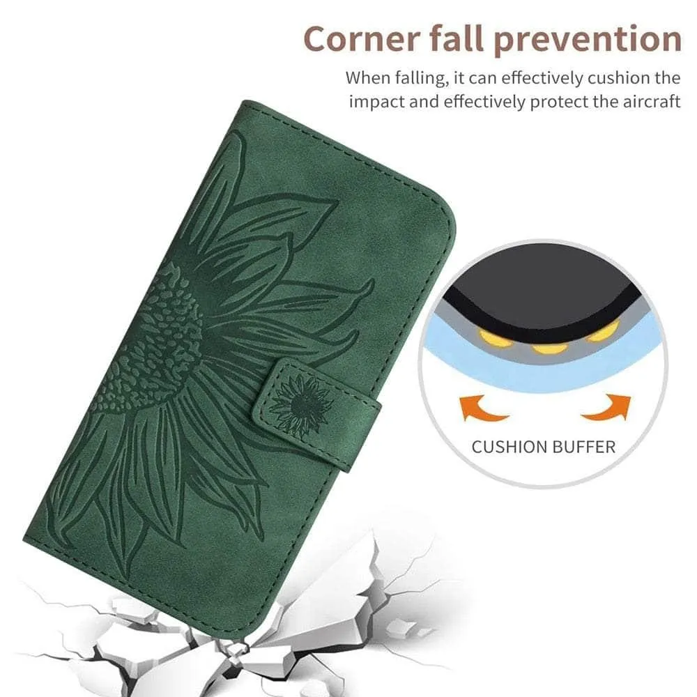 Vegan Leather Wallet Flip Galaxy S23 FE Case