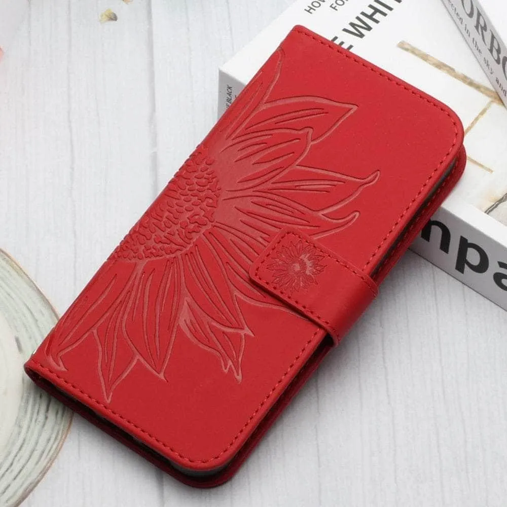 Vegan Leather Wallet Flip Galaxy S23 FE Case