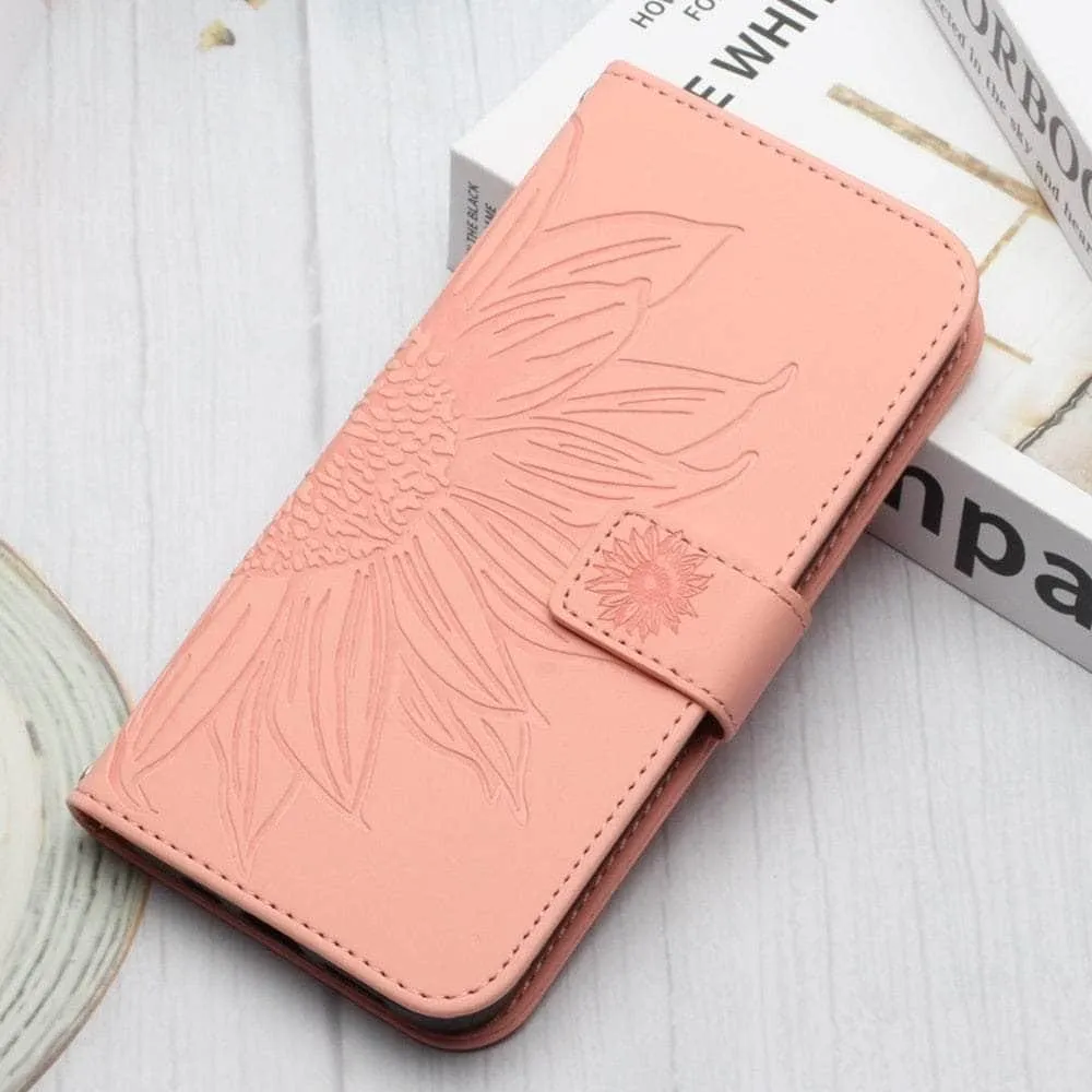Vegan Leather Wallet Flip Galaxy S23 FE Case