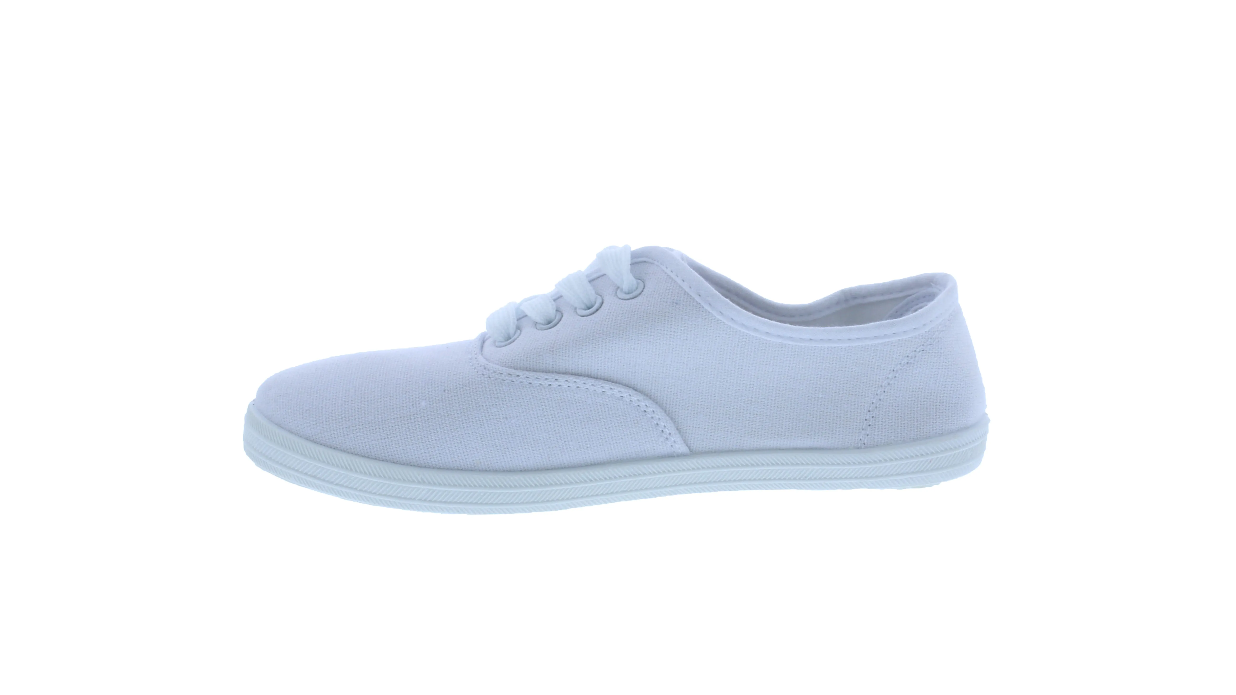 Women Fabric Lace Up Sneaker