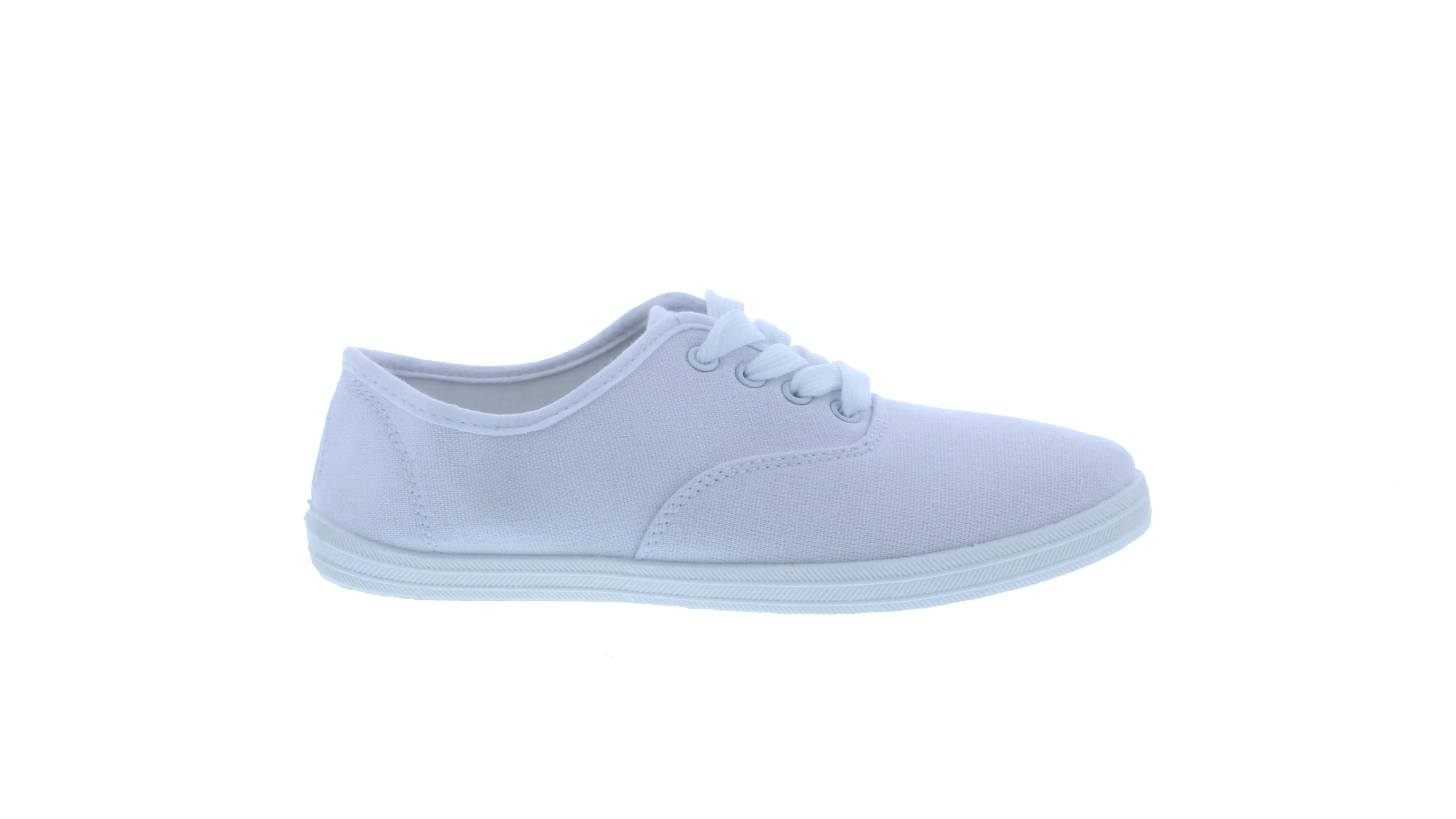 Women Fabric Lace Up Sneaker