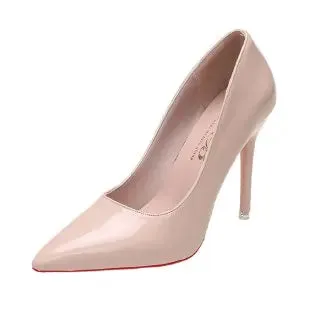 Women's Red Bottom Pointed Toe High Heel Shoes
