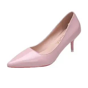 Women's Red Bottom Pointed Toe High Heel Shoes