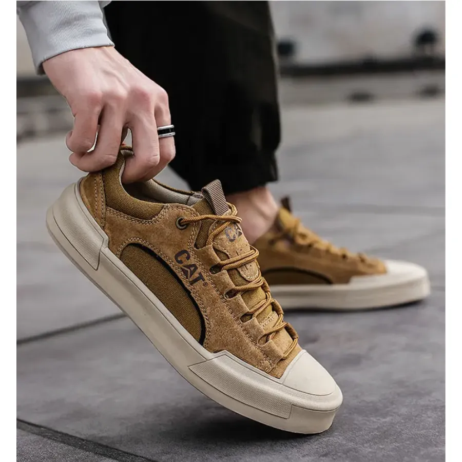 Woudorf -  Heren Schoenen - Stijlvolle Casual Sneakers met Duurzame Rubberzool