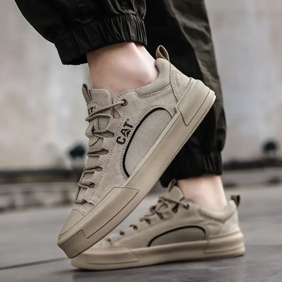 Woudorf -  Heren Schoenen - Stijlvolle Casual Sneakers met Duurzame Rubberzool