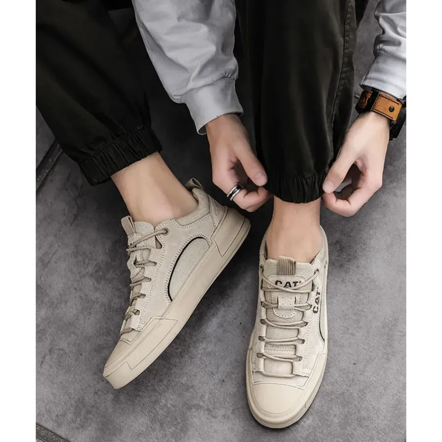 Woudorf -  Heren Schoenen - Stijlvolle Casual Sneakers met Duurzame Rubberzool