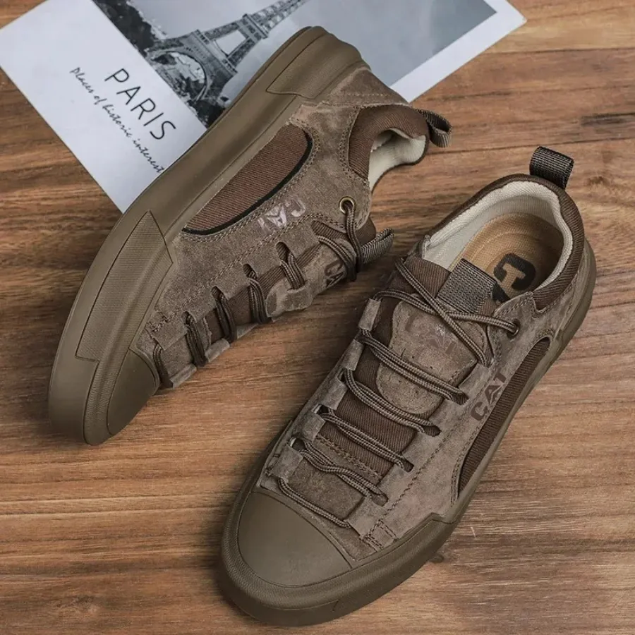 Woudorf -  Heren Schoenen - Stijlvolle Casual Sneakers met Duurzame Rubberzool