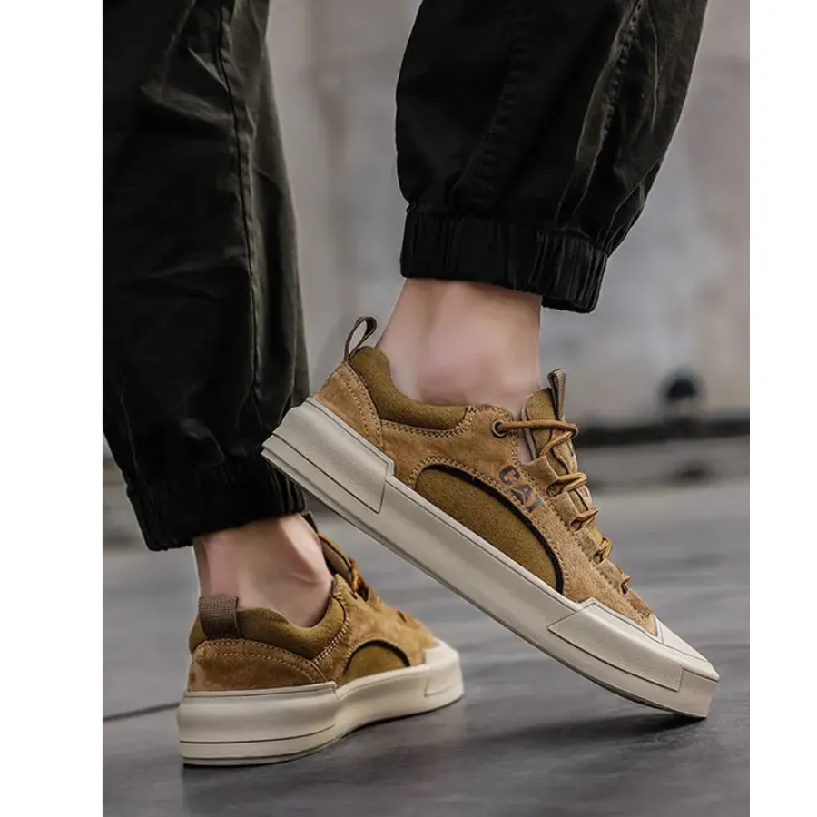Woudorf -  Heren Schoenen - Stijlvolle Casual Sneakers met Duurzame Rubberzool