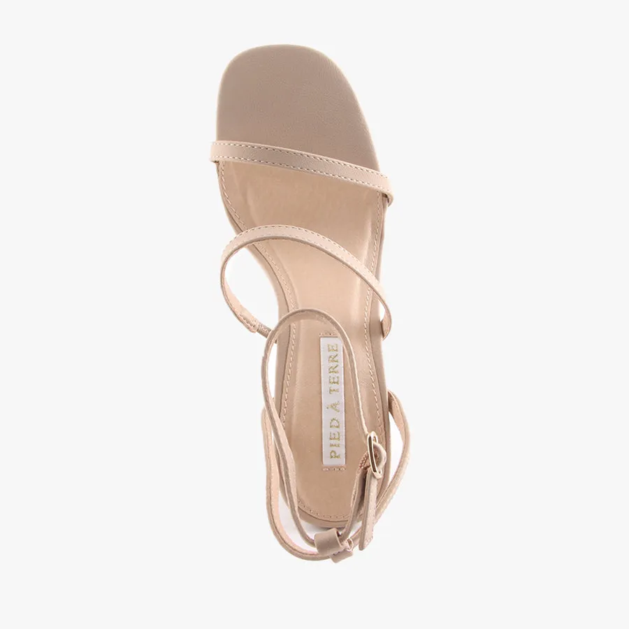 ZAKI NUDE NUBUCK